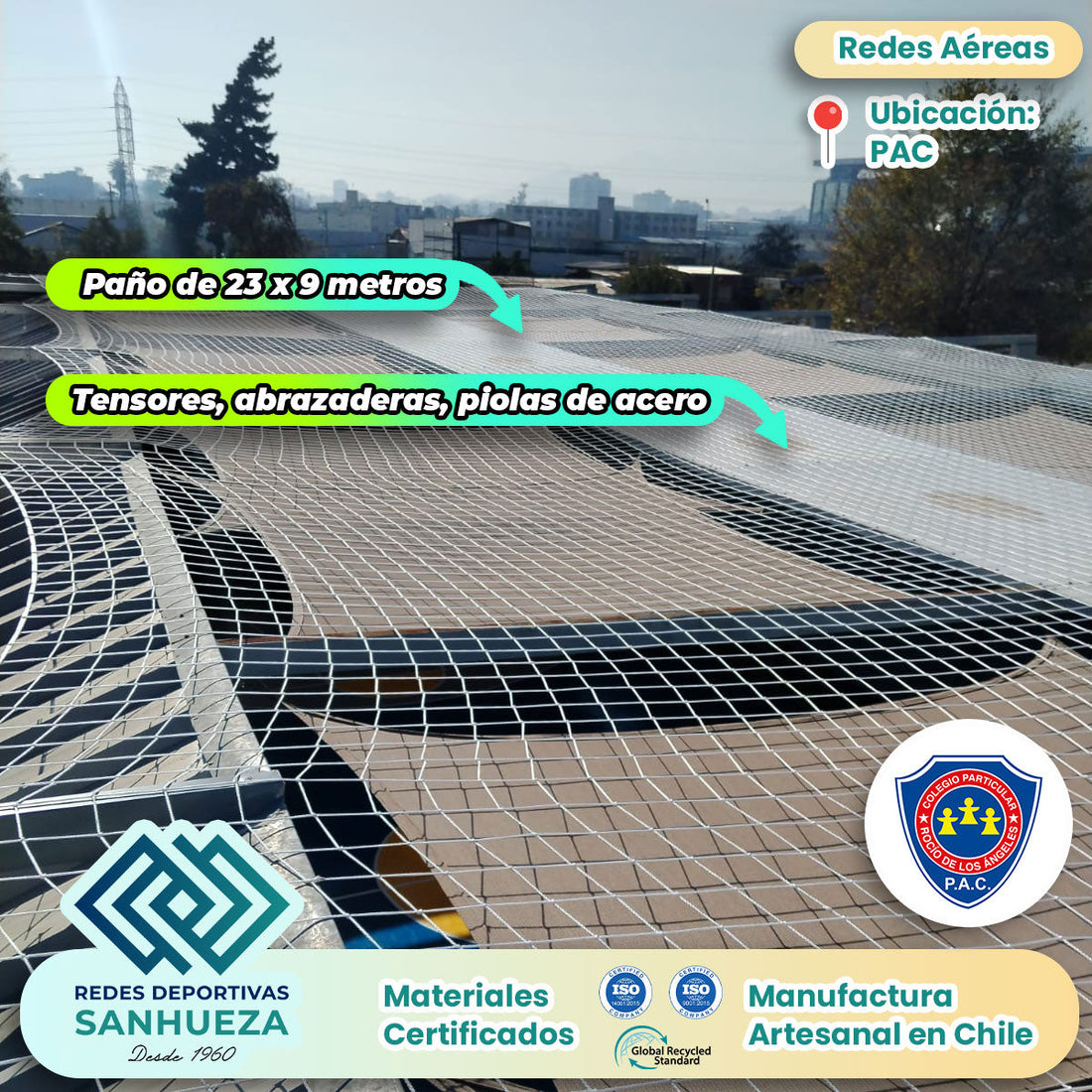 Techo Aéreo | Pedro Aguirre Cerda