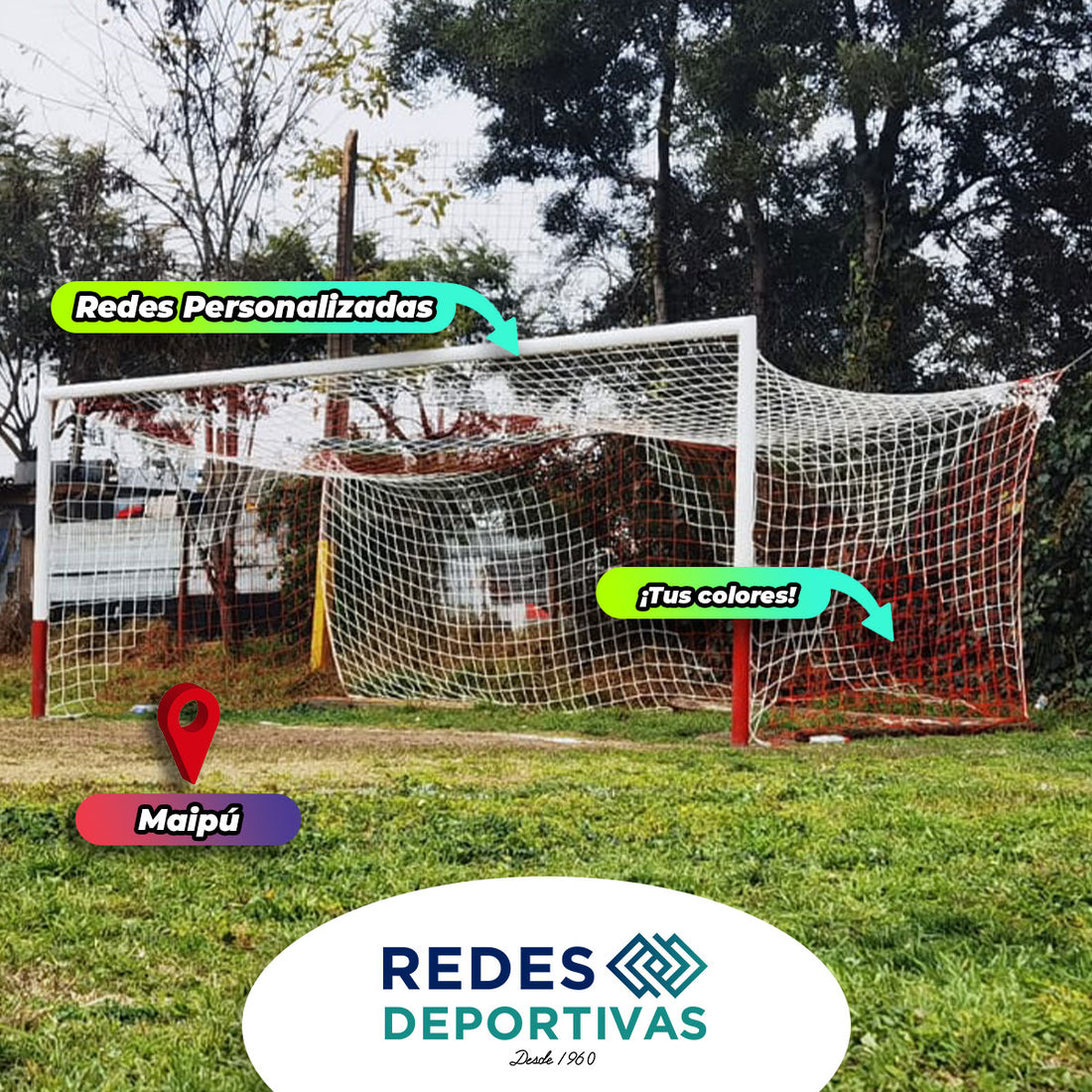 Redes Personalizadas de Fútbol | CD Villa Grande General Baquedano | Maipú