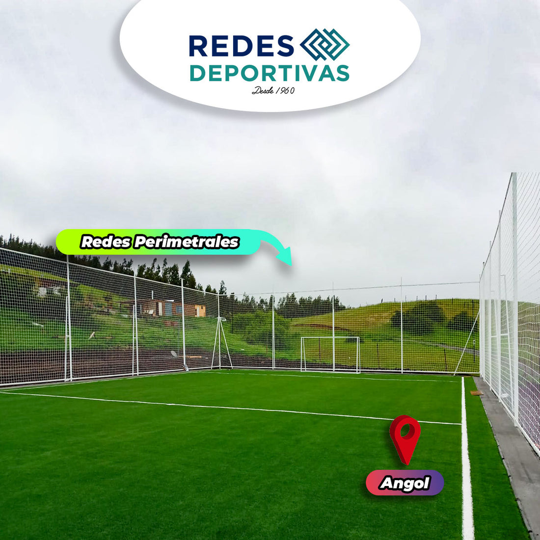 Redes Perimetrales | Canchas de Futbolito | Angol