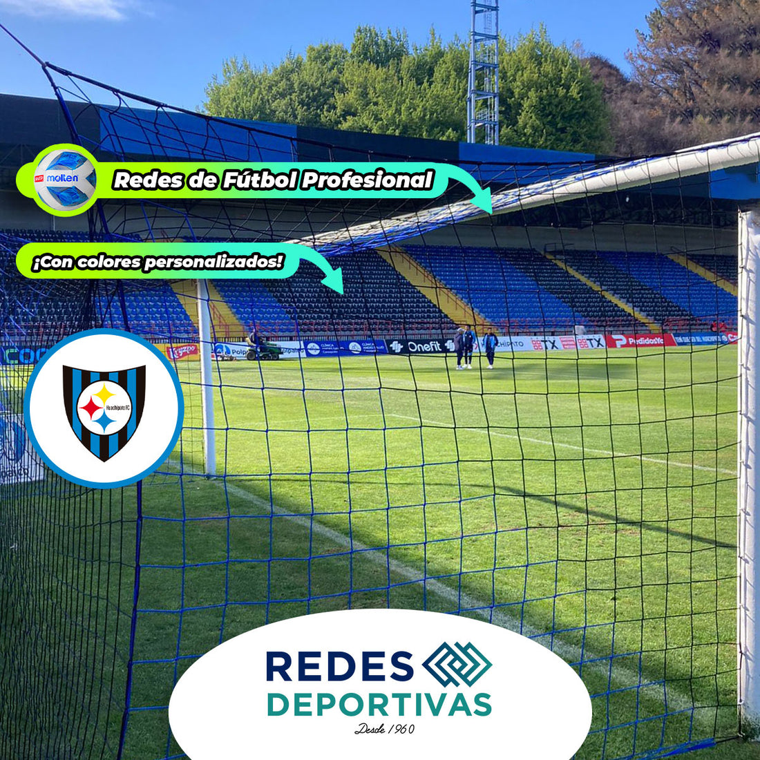 Redes Personalizadas de Fútbol Profesional | Huachipato | Talcahuano