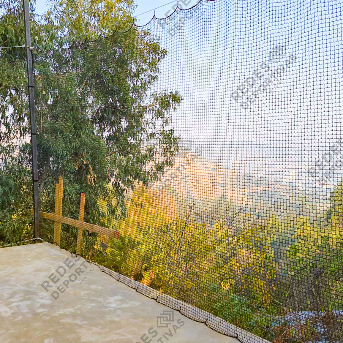 Redes ⬛️ Negras Cuadro 3 x 3 cm | Perimetrales y Cortinas de Separación