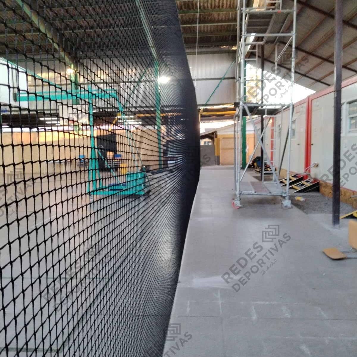 Redes ⬛️ Negras Cuadro 3 x 3 cm | Perimetrales y Cortinas de Separación