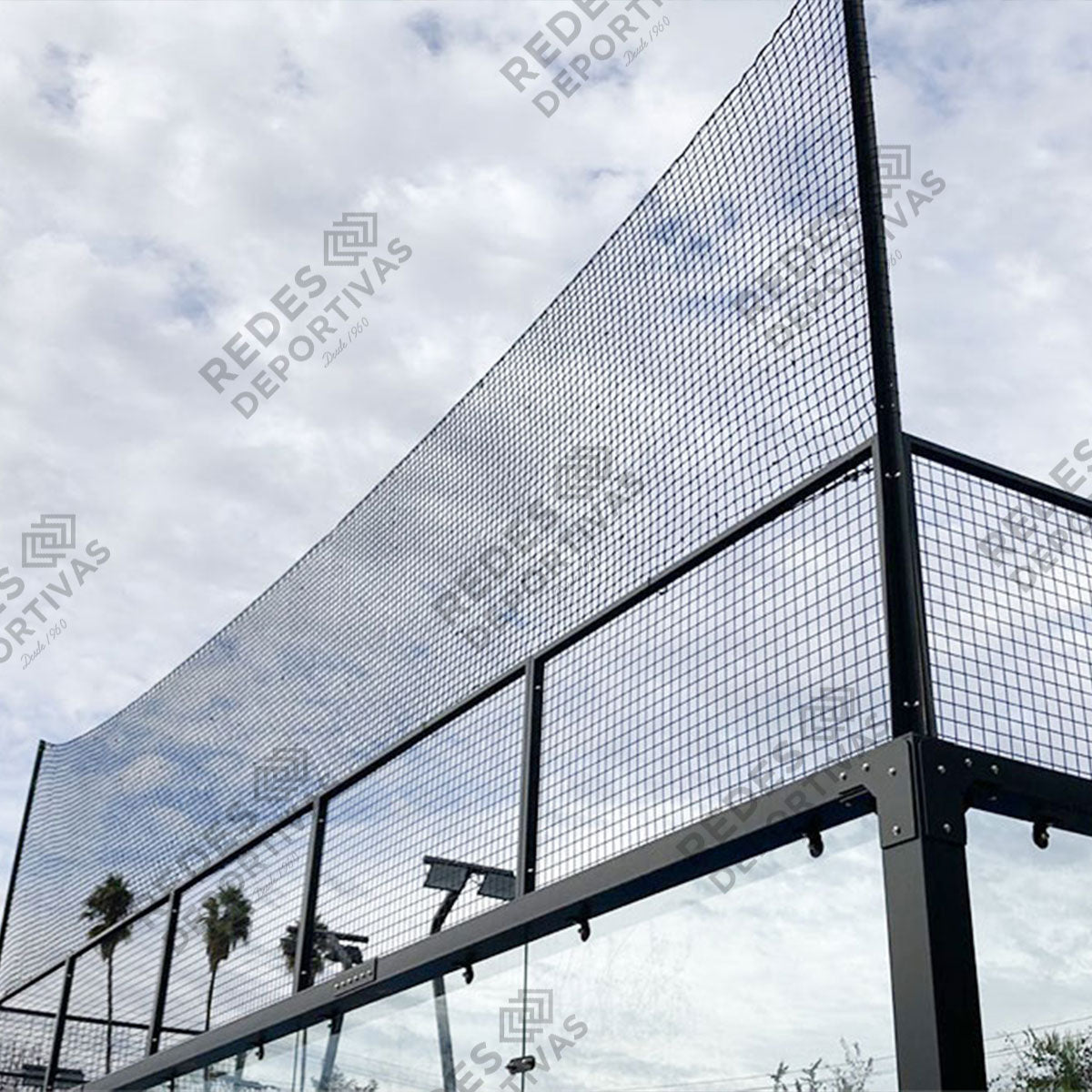 Redes ⬛️ Negras Cuadro 3 x 3 cm | Perimetrales y Cortinas de Separación