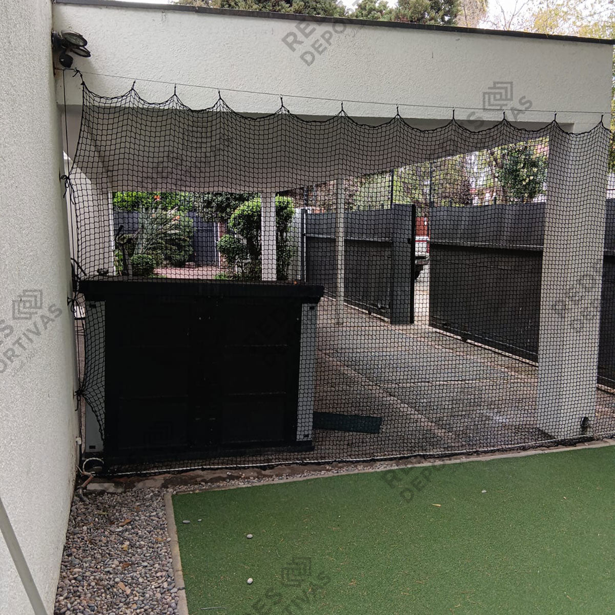 Redes ⬛️ Negras Cuadro 3 x 3 cm | Perimetrales y Cortinas de Separación